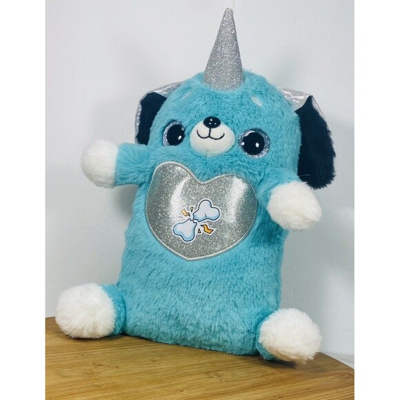 RAINBOWCORNS Puppycorn Blue 11" Rescue Surprise Silver Wings - Picture 2 of 7